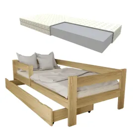 lozko-dzieciece-ala-90x200-sosna-zestaw-szuflada-materac-stelaz-gratis