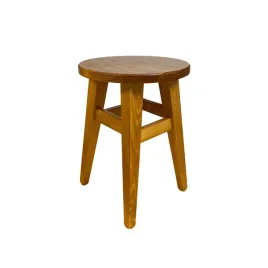 taboret-sosnowy-okragly-olcha-lekki-solidna-konstrukcja