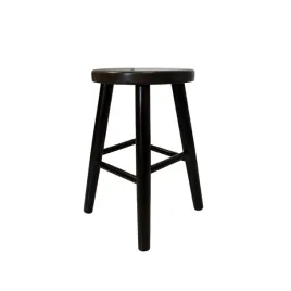 taboret-okragly-45-cm-bukowy-drewniany-orzech