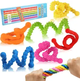 tangle-fidget-antystresowa-zabawka-adhd-autyzm-wezyk-gietka-waz-relaks-6x