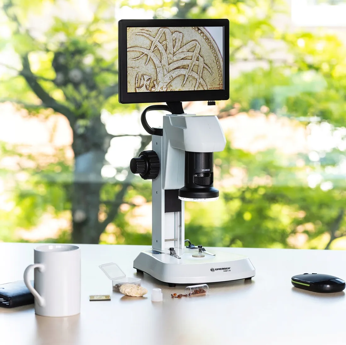 mikroskop-cyfrowy-bresser-analyth-lcd-stan-nowy
