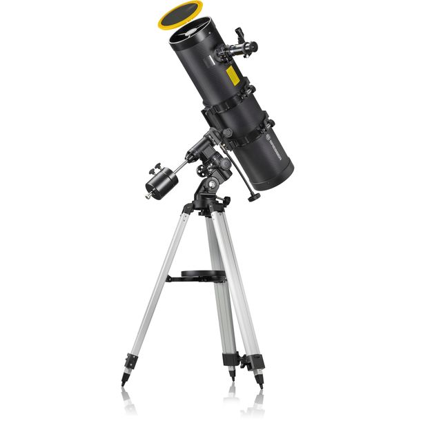 Teleskop zwierciadlany BRESSER Pollux 150/1400 EQ3 z filtrem słonecznym