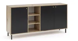 artisan-czarna-pojemna-komoda-z-szufladami-160cm-mokka-1-ab