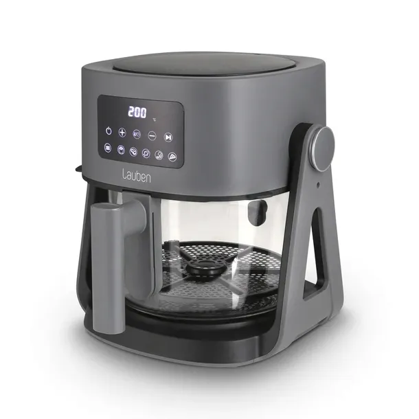 Air Fryer Frytkownica Beztłuszczowa Grill 3w1 Szklany Kosz + Patelnia