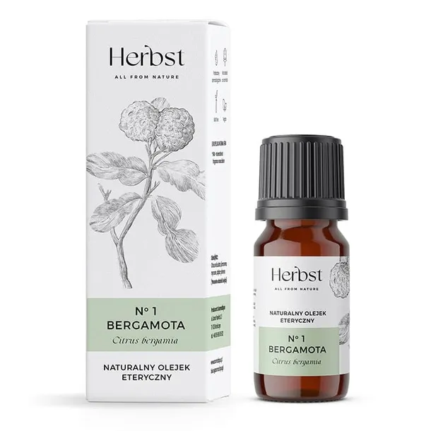 Olejek eteryczny bergamotowy aromaterapia 10ml