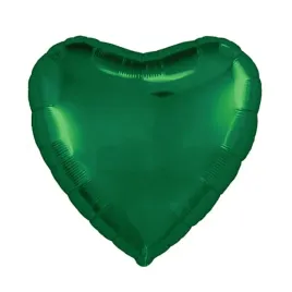 balon-18-serce-butelkowa-zielen-butelkowy-zielony