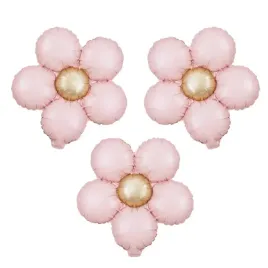 balon-foliowy-51x43cm-stokrotka-kwiatki-rozowy-3szt