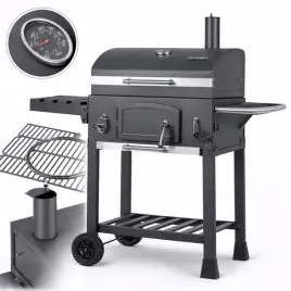 grill-ogrodowy-weglowy-zeliwny-komin-ruszt-57-x-43cm-termometr-duzy