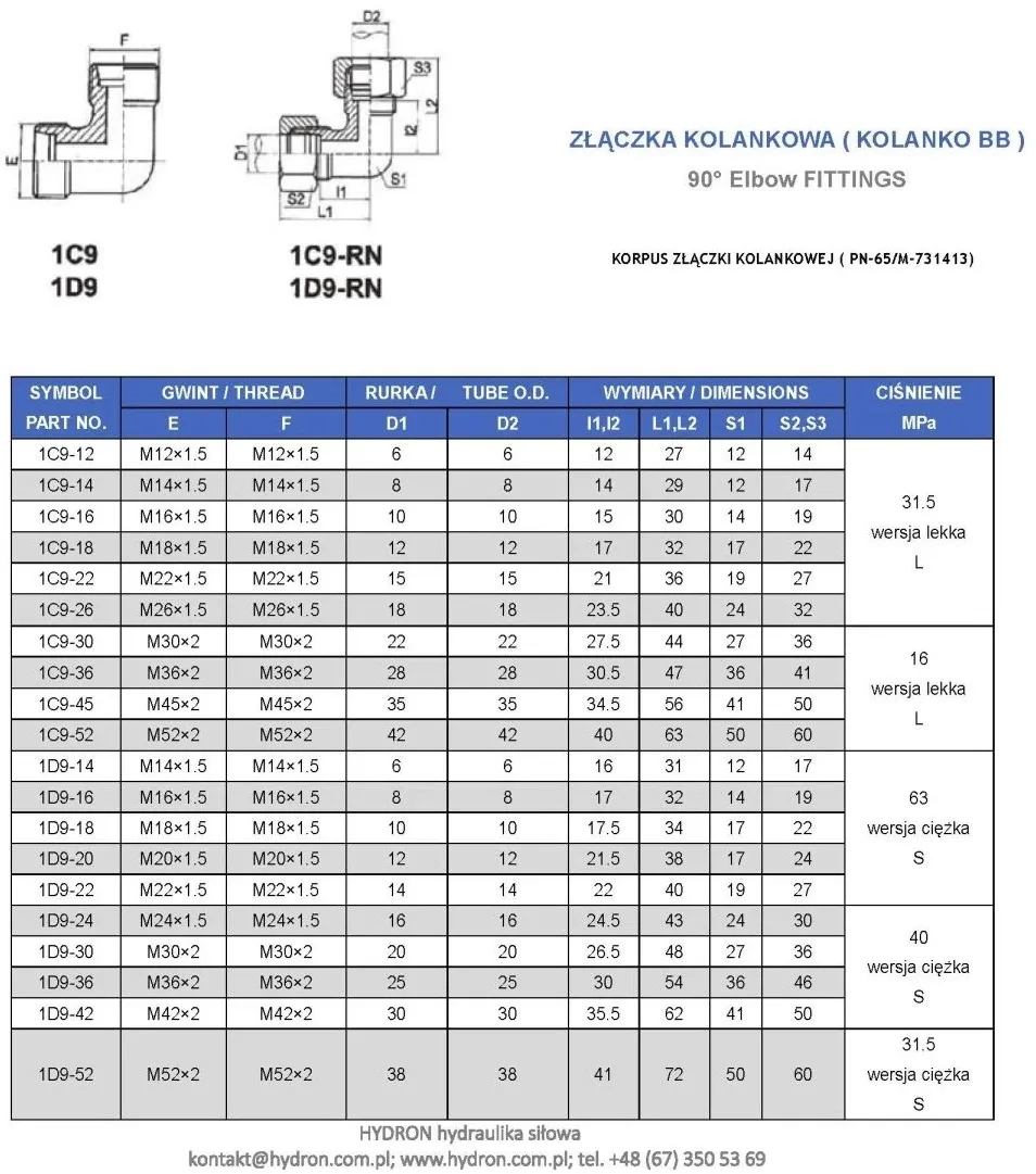 kolanko-bb-90-m30x2-22l-stan-nowy