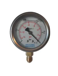 Zdjęcie produktu Wakuometr dolny (-1 do 0 BAR) gwint 1/4”