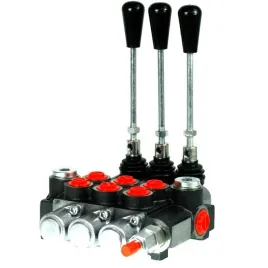 Zdjęcie produktu Rozdzielacz hydrauliczny 40L 3 trzysekcyjny