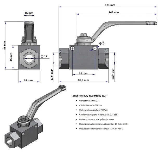 zawor-kulowy-dwudrozny-bkh-bsp-dn13-1-2-500bar-paczka-10szt-marka-hydron-stan-nowy-kod-producenta-zawor-bkh-1-2-10szt