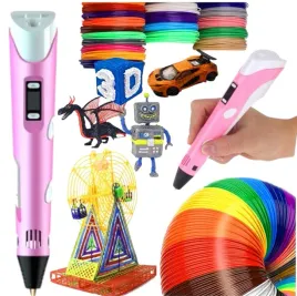dlugopis-3d-drukarka-3d-dla-dzieci-pen-rozowy-wklad-210m-zestaw-xl