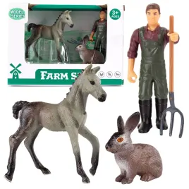 figurki-zwierzat-wiejskich-konik-krolik-zestaw-farmera-3el