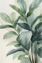obraz-na-plotnie-60x80-fotoobraz-obraz-natura-liscie-kwiaty-kaletea