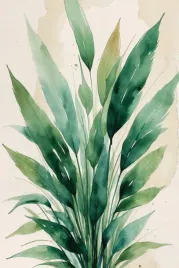 obraz-na-plotnie-60x80-fotoobraz-obraz-natura-liscie-kwiaty