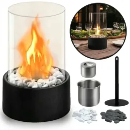 biokominek-wolnostojacy-na-taras-stojacy-na-stol-ogrodowy-czarny-maly-etna