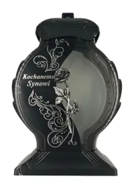 piekny-duzy-znicz-obelix-kochanemy-synowi-wstawka-czarny-srebrna-roza-34cm