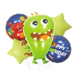 zestaw-balonow-potworki-happy-birthday-zielony