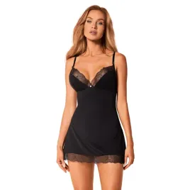 obsessive-bella-rou-koszulka-i-stringi-czarny-xs-s-haftowany-tiul