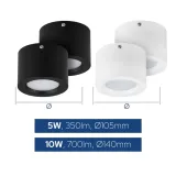 horoz-oprawa-sufitowa-natynkowa-led-lampa-tuba-sandra-10w-4200k-czarna-glebokosc-produktu-7-5-cm