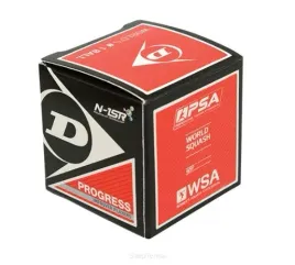 pilka-do-squasha-dunlop-progress-czerwona-1szt