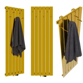 grzejnik-dekoracyjny-pionowy-radiator-z-wieszakami-1000-450-zloty