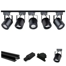 5-x-reflektor-led-gwint-gu10-na-szynie-2-m-do-garderoby-do-pokoju-stolowego