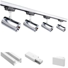 4-lampki-chrom-1-fazowe-szyna-2m-premium-biala-na-witryne-sklepu-galerii