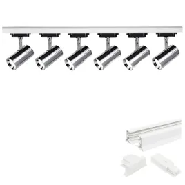 6-lamp-punktowych-chrom-1-fazowe-szyna-2m-biala-podlaczenie-na-poczatku