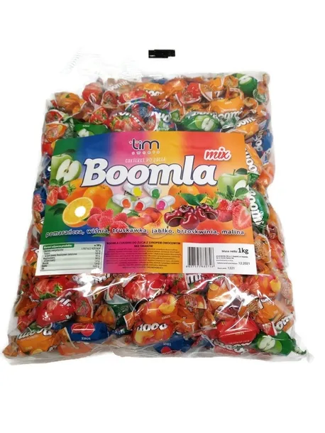 Solen Boomla Cukierki Rozpuszczalne Owocowe Tim 1kg