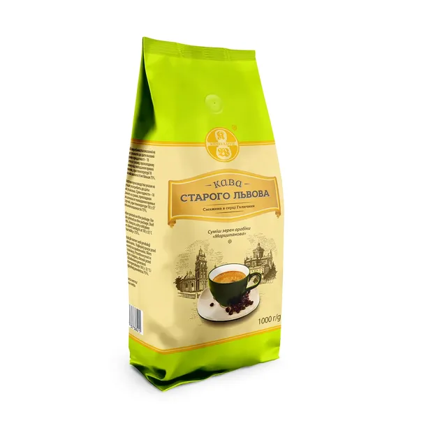 Kawa Starego Lwowa Marcepanowa Kawa ziarnista 1kg