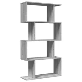 regal-przegroda-4-poziomy-szary-dab-sonoma-70x24x129-cm