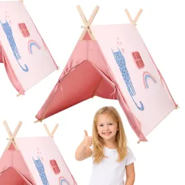 namiot-domowy-dla-dzieci-domek-do-pokoju-drewniany-materialowy-szalas-okno