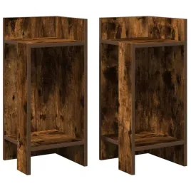 stoliki-boczne-2-szt-z-polka-przydymiony-dab-255x27x60-cm