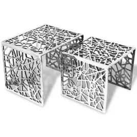 stoliki-boczne-aluminiowe-2szt-srebrne-49x39x40-i-39x39x36-cm