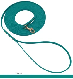 smycz-linka-treningowa-dla-psa-wodoodporna-600cm-6m-1cm-ciemna-zielona