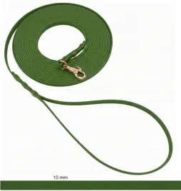 smycz-linka-treningowa-dla-psa-wodoodporna-hexa-1cm-700cm-7m-oliwkowa