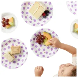 talerzyki-jednorazowe-papierowe-biale-fioletowe-komplet-6szt-18cm-przyjecia