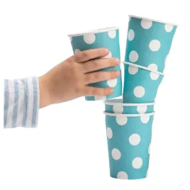 kubeczki-papierowy-biale-blekitne-270-ml-komplet-5-szt-jednorazowe-lekkie