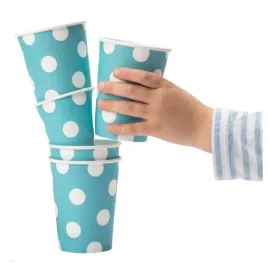 kubeczki-papierowy-biale-blekitne-270-ml-komplet-5-szt-lekkie-jednorazowe