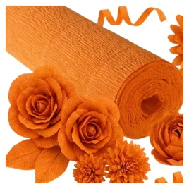 krepina-wloska-610-ozdobna-cartotecnica-rossi-pomaranczowa-50x250-cm-180-g