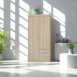 szafa-elena-2-drzwiowa-garderoba-2d-dab-sonoma-z-szufladami