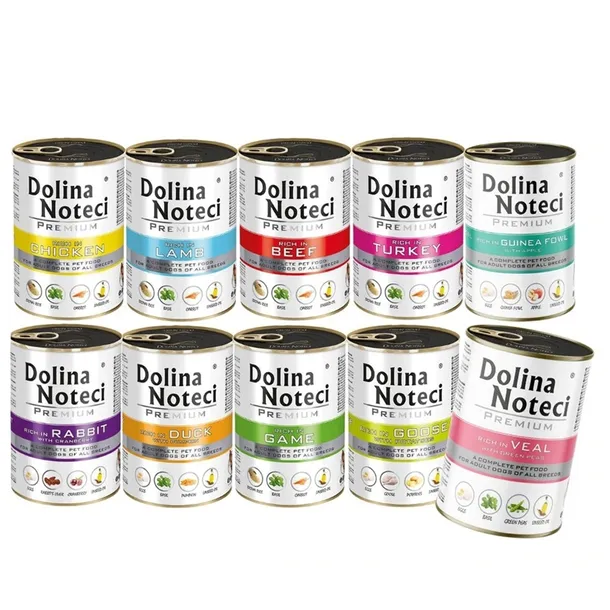 Dolina Noteci Premium MIX SMAKÓW 24x400g BEZ RYB