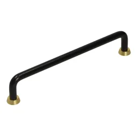 uchwyt-meblowy-gamet-us18-czarny-mat-zloty-160mm