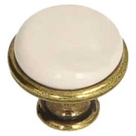 galka-meblowa-gamet-gp19-zloty-porcelana-mleczna