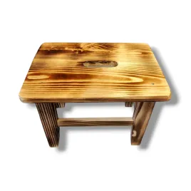 stolek-taboret-drewniany-ryczka-krzeselko-mocny-opalany-lakier-33x23x26cm