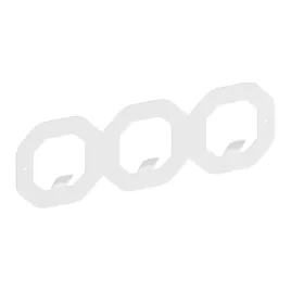 wieszak-scienny-ubrania-klucze-gamet-ws40-bialy