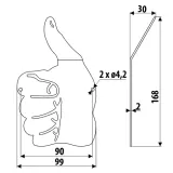 wieszak-scienny-ok-gamet-ws26-czarny-material-metal