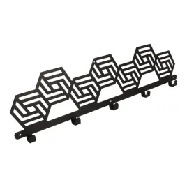 wieszak-scienny-ubraniowy-ws105-wzor-3-czarny